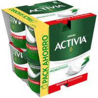 Activia natural azucarado DANONE, pack 8x120 g