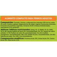 Alimento de ave y verduras para perro adulto FRISKIES, saco 3 kg