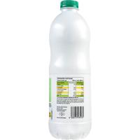 Leche semidesnatada EROSKI, botella 1,5 litros