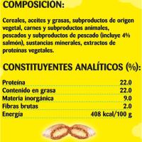 Snack de salmón para gato CATISFACTION, paquete 60 g