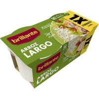 Vasitos de arroz largo XL BRILLANTE, pack 2x200 g