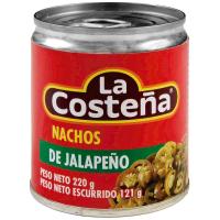 Jalapeños-nachos LA COSTEÑA, lata 220 g