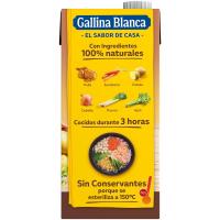 Caldo casero de pollo bajo en sal GALLINA BLANCA, brik 1 litro