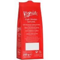 Café molido natural KYNIA, paquete 200 g