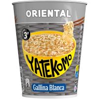 Fideos variedad oriental YATEKOMO, cup 61 g