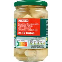 Alcachofa 10/12 frutos EROSKI, frasco 175 g