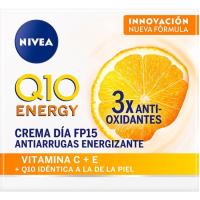 Energizante antiarrugas FP15 NIVEA Q10, tarro 50 ml