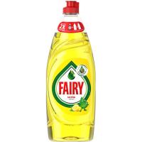 Lavavajillas mano limón FAIRY, botella 615 ml