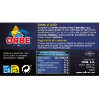 Gulas en aceite al ajillo ORBE, lata 115 g