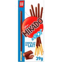 Mikado de leche MIKADO, caja 39 g