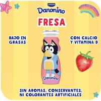 Bebedino sabor fresa DANONE, pack 4x100 ml