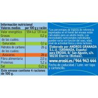 Flan de huevo 0% EROSKI, pack 4x100 g