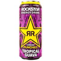 Refresco energético guava ROCKSTAR, lata 50 cl