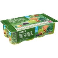 Bífidus 0% con frutas EROSKI, pack 8x125 g