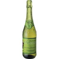 Sidra extra sin alcohol EL GAITERO, botella 70 cl