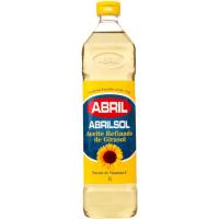 Aceite de girasol ABRILSOL, botella 1 litro