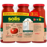 Tomate frito SOLIS, pack 3x360 g