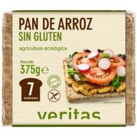 Pan de arroz VERITAS, paquete 375 g