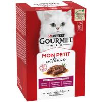 Mon Petit de carne para gato GOURMET, pack 6x50 g