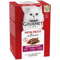 Mon Petit de carne para gato GOURMET, pack 6x50 g