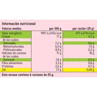 Patatas chips light EROSKI, bolsa 150 g