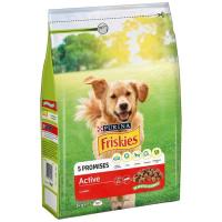 Menú Active especial perros activo FRISKIES, saco 3 kg