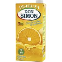Néctar de naranja DON SIMON Disfruta, brik 2 litros