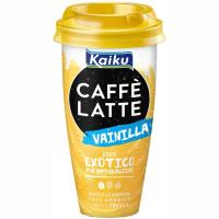Caffe Latte vainilla KAIKU, vaso 230 ml