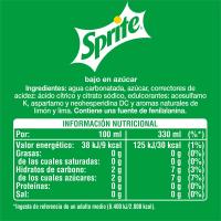 Refresco de lima-limón SPRITE Fresh, lata 33 cl