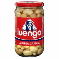 Alubia granja cocida LUENGO, frasco 400 g