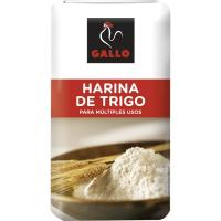 Harina de trigo extra GALLO, paquete 1 kg