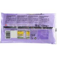 Tortita de arroz integral-yogur EROSKI, paquete 130,40 g
