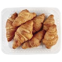 Mini croissant de mantequilla, bandeja 8 uds