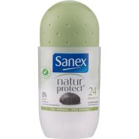 Desodorante natur protect piel normal SANEX, roll on 50 ml