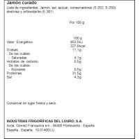 Jamón de bodega sin pata COREN, pieza 7 kg