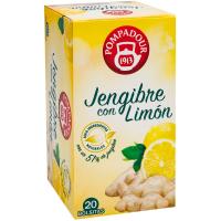 Jengibre de limón POMPADUR, caja 20 unid.