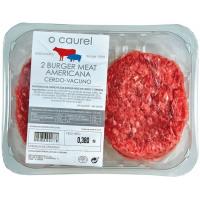 Burguer meat mixta americana O`CAUREL, bandeja 380 g