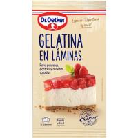 Gelatina en láminas DR. OETKER, sobre 20 g