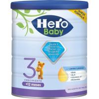 Leche de crecimiento HERO Baby Nutrasense 3, lata 800 g