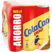 Batido de cacao COLA CAO Energy, pack 9x200 ml