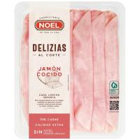 Delizias de jamón cocido extra NOEL, bandeja 110 g