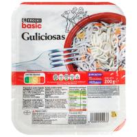 Guliciosas EROSKI BASIC, bandeja 200 g