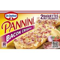 Pannini crispy bacón DR OETKER, caja 250 g