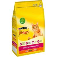 Control de bolas pelo para gato FRISKIES, saco 1,5 kg