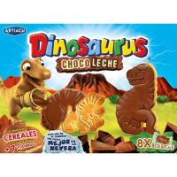 Galleta Dinosaurus de chocolate con leche ARTIACH, caja 340 g