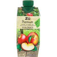 Zumo de manzana ecológica ZÜ, brik 33 cl