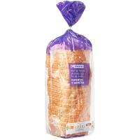 Pan de molde de 15 cereales-semillas EROSKI, paquete 675 g