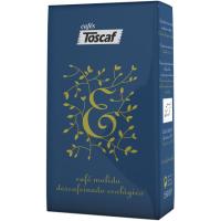 Café molido natural descafeinado ecológico TOSCAF, paquete 250 g