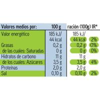 Flan de vainilla 0% m. g. sin azúcar EROSKI, pack 4x100 g