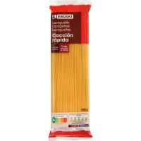 Spaghetti de cocción rápida EROSKI, paquete 500 g